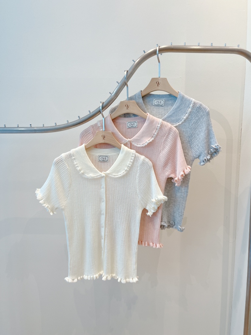 OVE韓國代購女裝新款推薦26春夏時尚熱賣職業人氣休閑T恤OVET恤