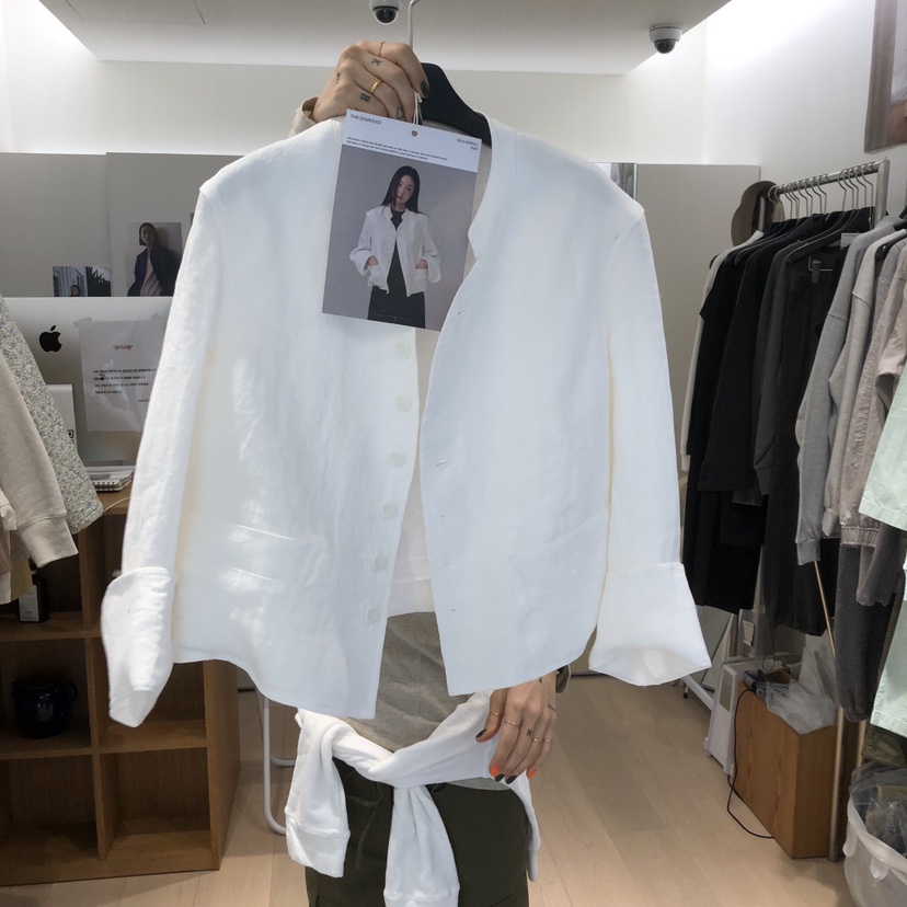 THE STARDUST韓國代購女士新款職業熱賣休閑26春夏時尚夾克THE STARDUST夾克圖色3