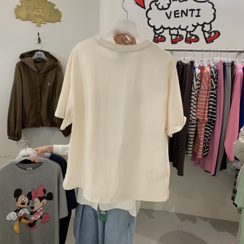 VENTI韓國直郵女裝新款職業時尚休閑熱賣26春夏人氣推薦T恤VENTIT恤