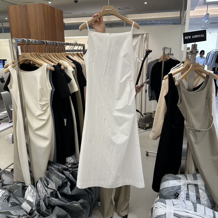 MER韓國直郵女士新品26春夏人氣推薦職業熱賣休閑時尚連衣裙MER/ANGELO BIANCO連衣裙圖色1