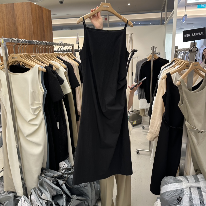 MER韓國直郵女士新品26春夏人氣推薦職業熱賣休閑時尚連衣裙MER/ANGELO BIANCO連衣裙圖色2