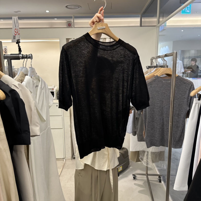 MER韓國直郵女裝新品休閑職業熱賣人氣時尚26春夏針織衫羊毛MER/ANGELO BIANCO針織衫圖色3