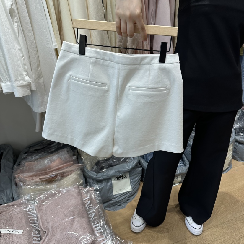 aube nunt韓國代購女士新品職業26春夏熱賣推薦時尚短褲aube nunt短褲