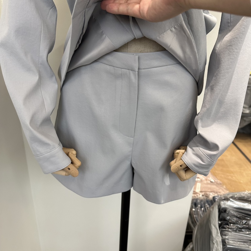 aube nunt韓國代購女士新品職業26春夏熱賣推薦時尚短褲aube nunt短褲圖色2