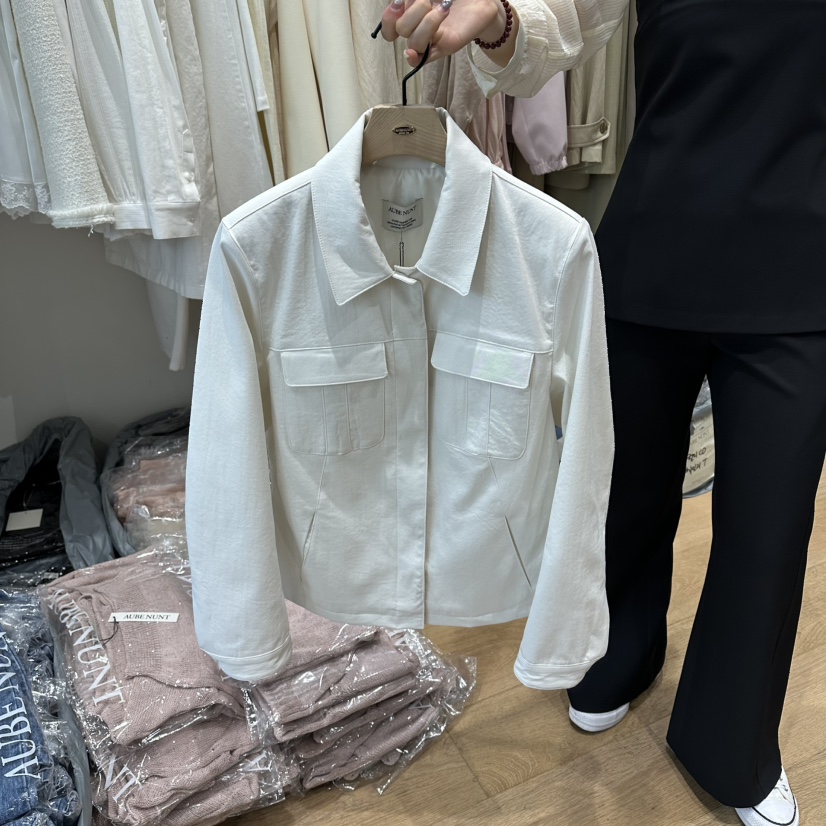 aube nunt韓國直郵實拍女士新品時尚人氣26春夏推薦夾克aube nunt夾克圖色1