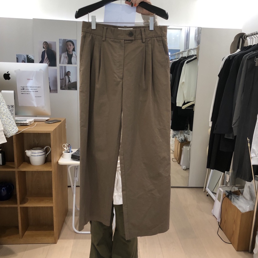 THE STARDUST韓國代購女士新款26春夏時尚熱賣休閑褲棉質THE STARDUST休閑褲圖色2