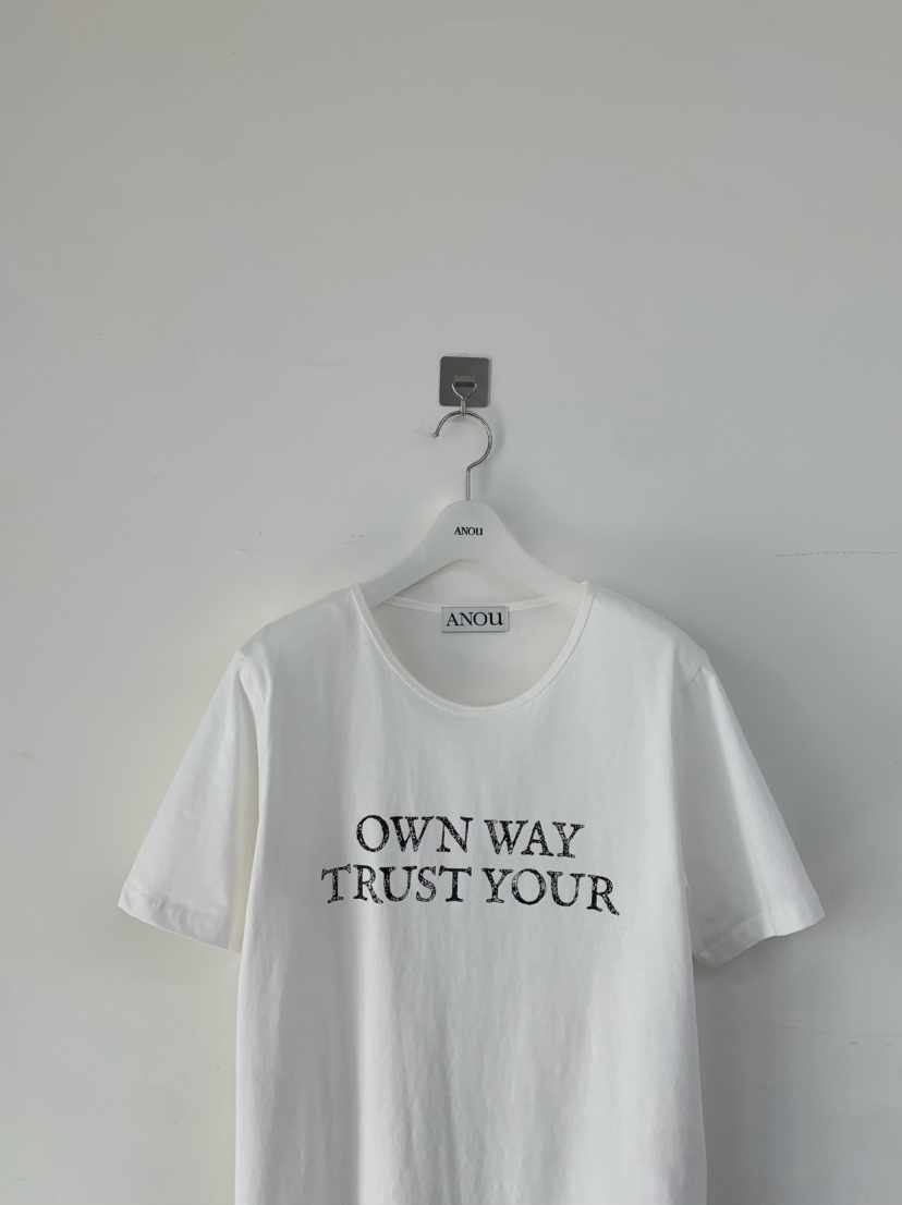 ANOU韓國直郵實拍女士新品休閑人氣26春夏時尚推薦職業T恤ANOUT恤