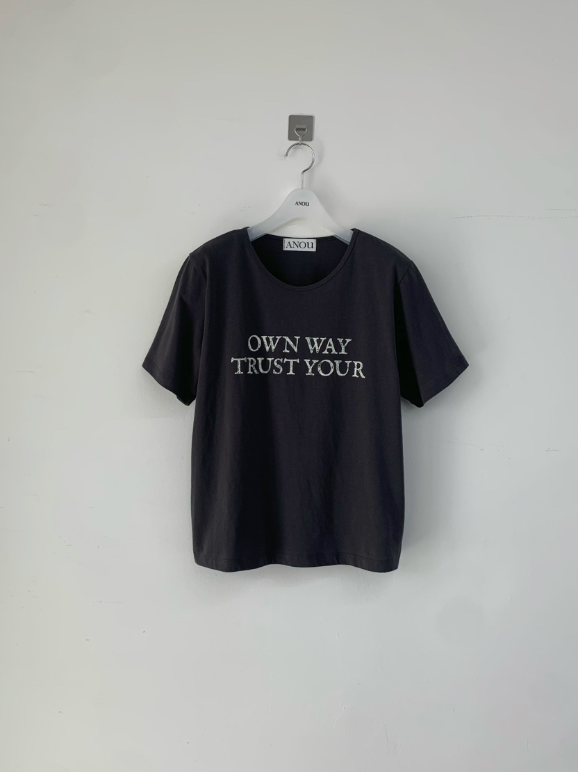 ANOU韓國直郵實拍女士新品休閑人氣26春夏時尚推薦職業T恤ANOUT恤圖色3
