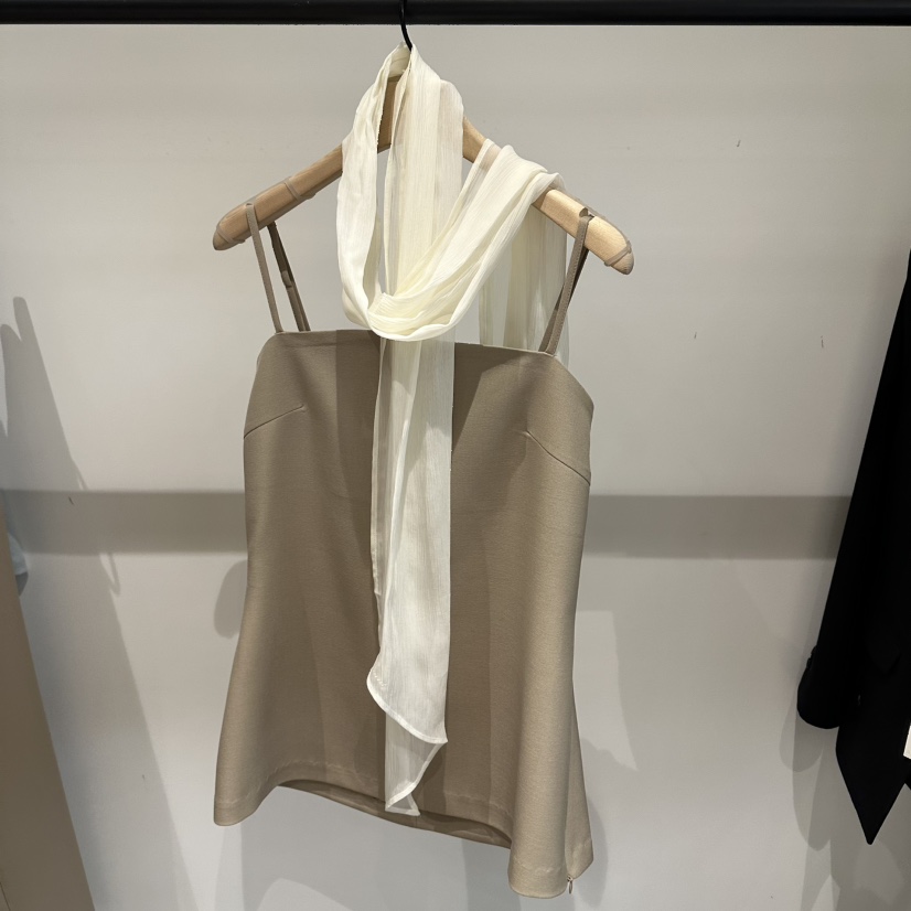 aube nunt韓國東大門直郵女士新品26春夏職業人氣圍巾披肩aube nunt圍巾/披肩圖色2