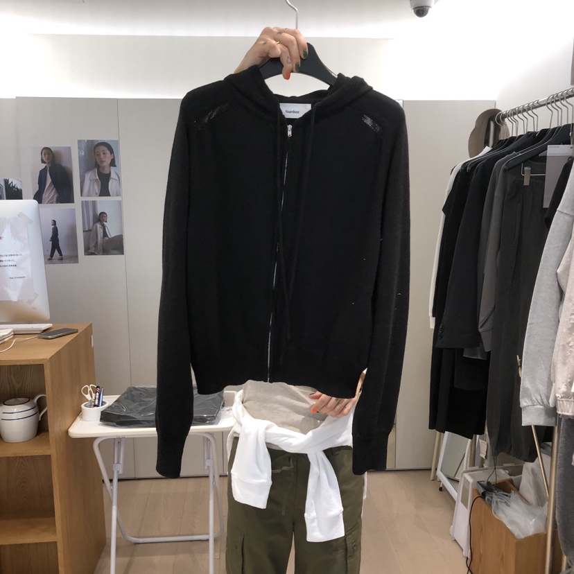 THE STARDUST韓國東大門直郵女裝新品休閑職業針織衫拉鏈THE STARDUST針織衫圖色3