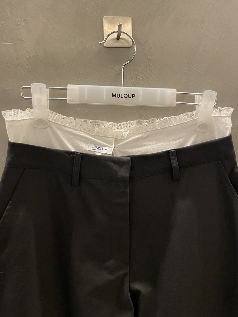 MULCUP韓國東大門代購女裝新款推薦休閑職業時尚26春夏休閑褲MULCUP休閑褲