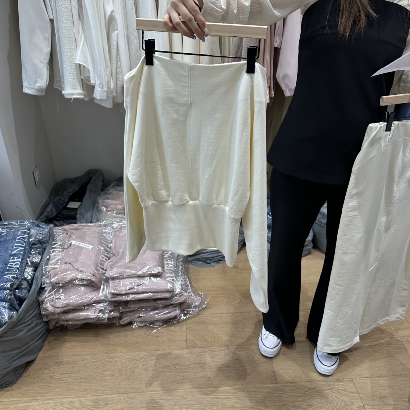 aube nunt韓國東大門代購女士新款熱賣26春夏人氣休閑衛衣aube nunt衛衣