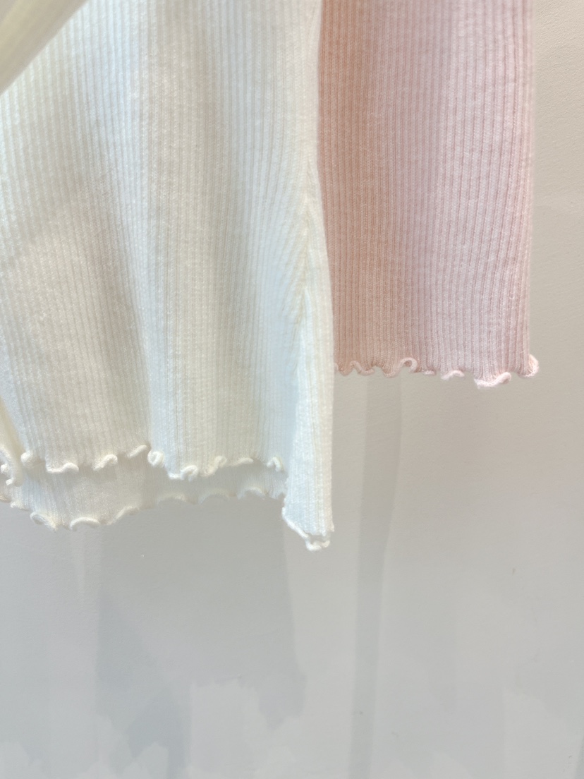 OVE韓國直郵實拍女士新款時尚人氣休閑推薦針織衫假兩件蕾絲OVE針織衫