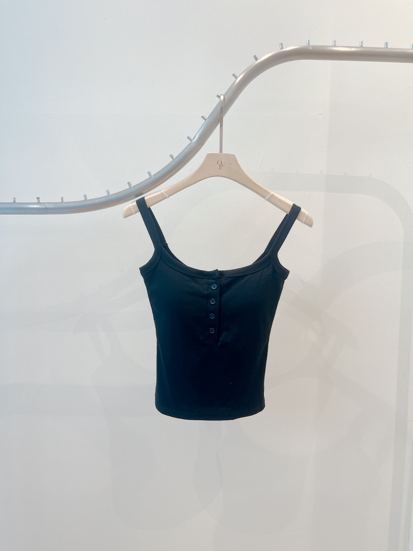 OVE韓國直郵實拍女士新品人氣休閑推薦時尚熱賣吊帶背心棉質OVE吊帶/背心圖色4