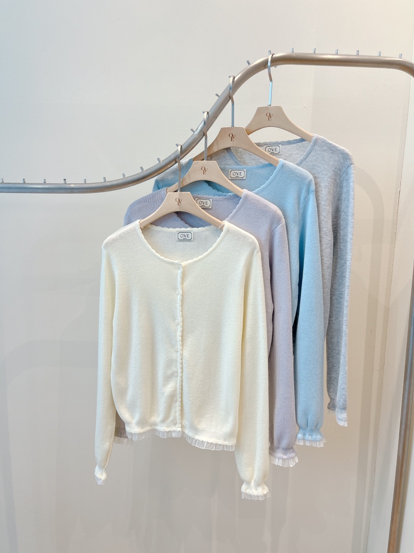 OVE韓國直郵實拍女裝新款人氣熱賣職業時尚休閑推薦針織衫OVE針織衫