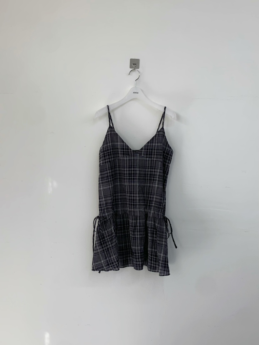 ANOU韓國直郵實拍女裝新款26春夏人氣熱賣推薦職業連衣裙ANOU連衣裙圖色2深藍色