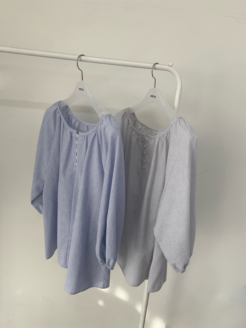 ANOU韓國東大門代購女裝新品休閑職業時尚26春夏襯衫蕾絲衫ANOU襯衫/蕾絲衫