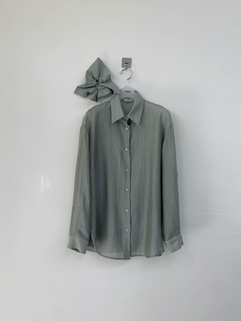 ANOU韓國東大門直郵女裝新品熱賣休閑職業襯衫蕾絲衫含頭飾ANOU襯衫/蕾絲衫圖色1