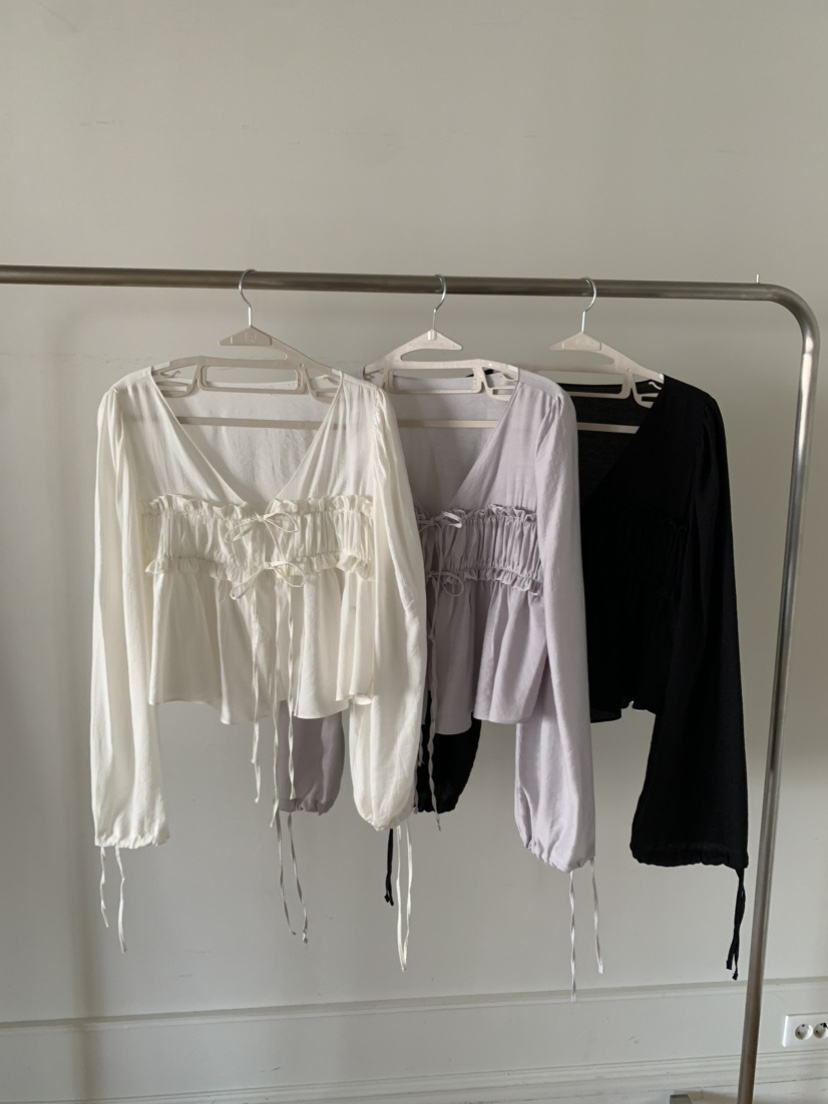 BETONE韓國東大門直郵女士新品人氣時尚推薦襯衫蕾絲衫透明BETONE襯衫/蕾絲衫