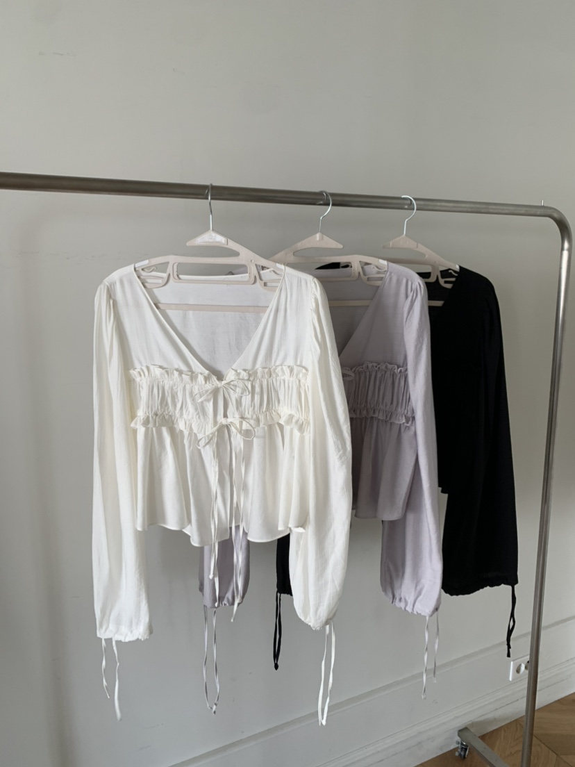 BETONE韓國東大門直郵女士新品人氣時尚推薦襯衫蕾絲衫透明BETONE襯衫/蕾絲衫