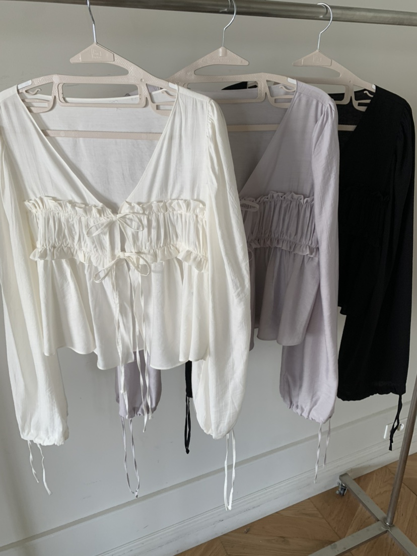 BETONE韓國東大門直郵女士新品人氣時尚推薦襯衫蕾絲衫透明BETONE襯衫/蕾絲衫