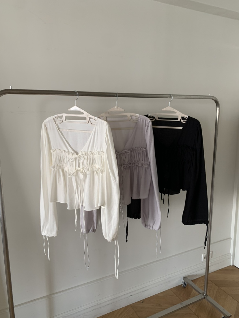 BETONE韓國東大門直郵女士新品人氣時尚推薦襯衫蕾絲衫透明BETONE襯衫/蕾絲衫