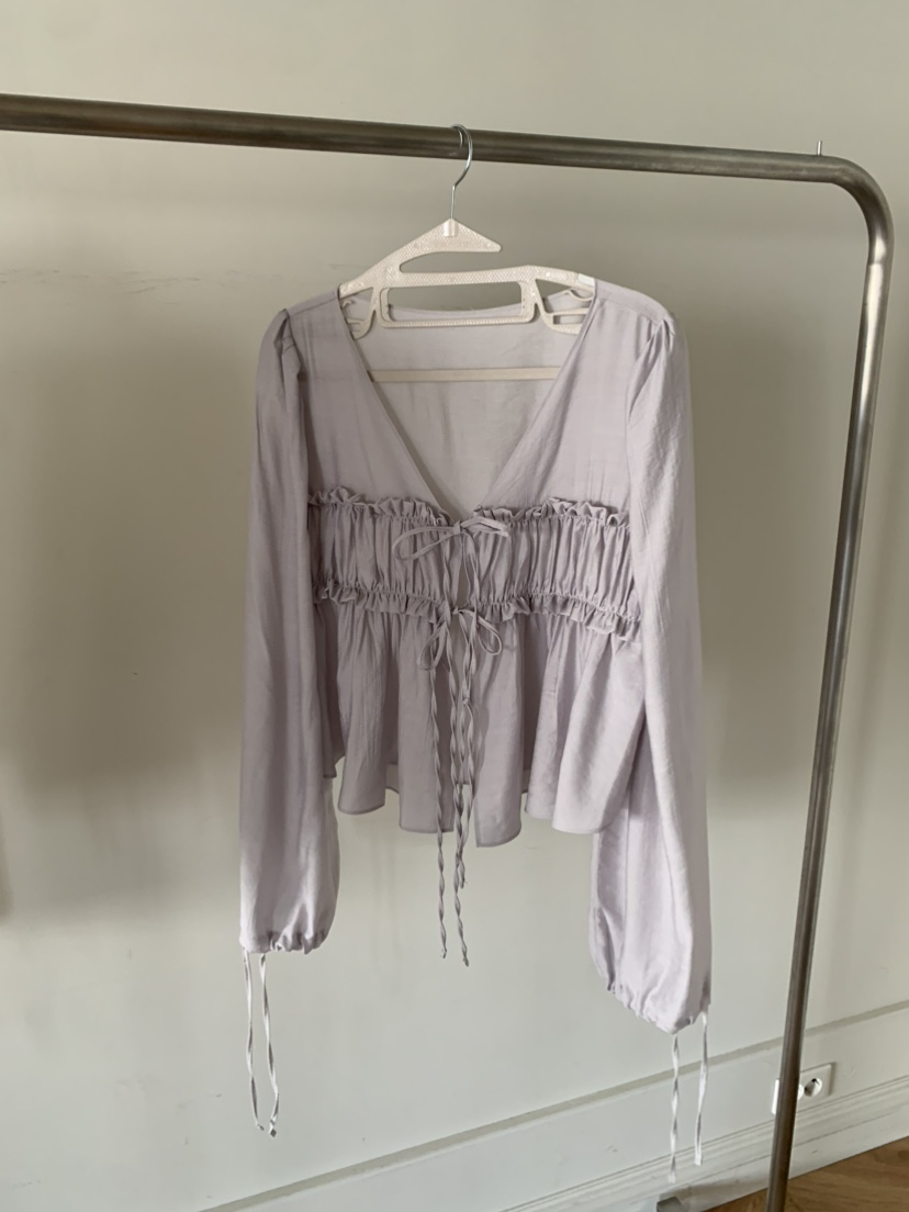 BETONE韓國東大門直郵女士新品人氣時尚推薦襯衫蕾絲衫透明BETONE襯衫/蕾絲衫圖色2