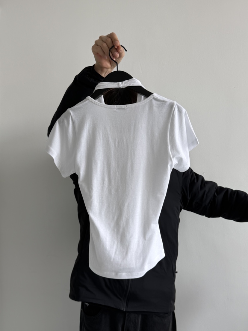 ARKIE/TAF韓國東大門直郵女裝新款休閑26春夏推薦T恤假兩件ARKIE/TAFT恤