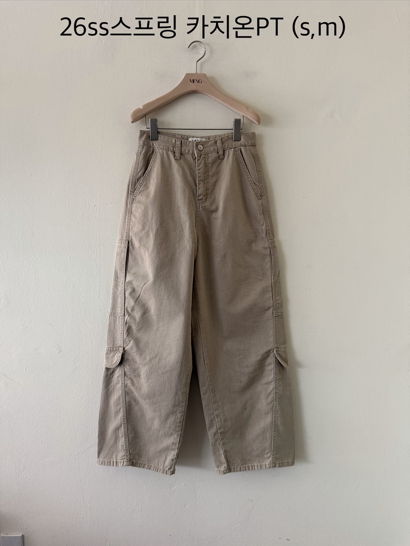 MENG韓國直郵實拍女士新品時尚26春夏休閑人氣熱賣休閑褲MENG休閑褲圖色1