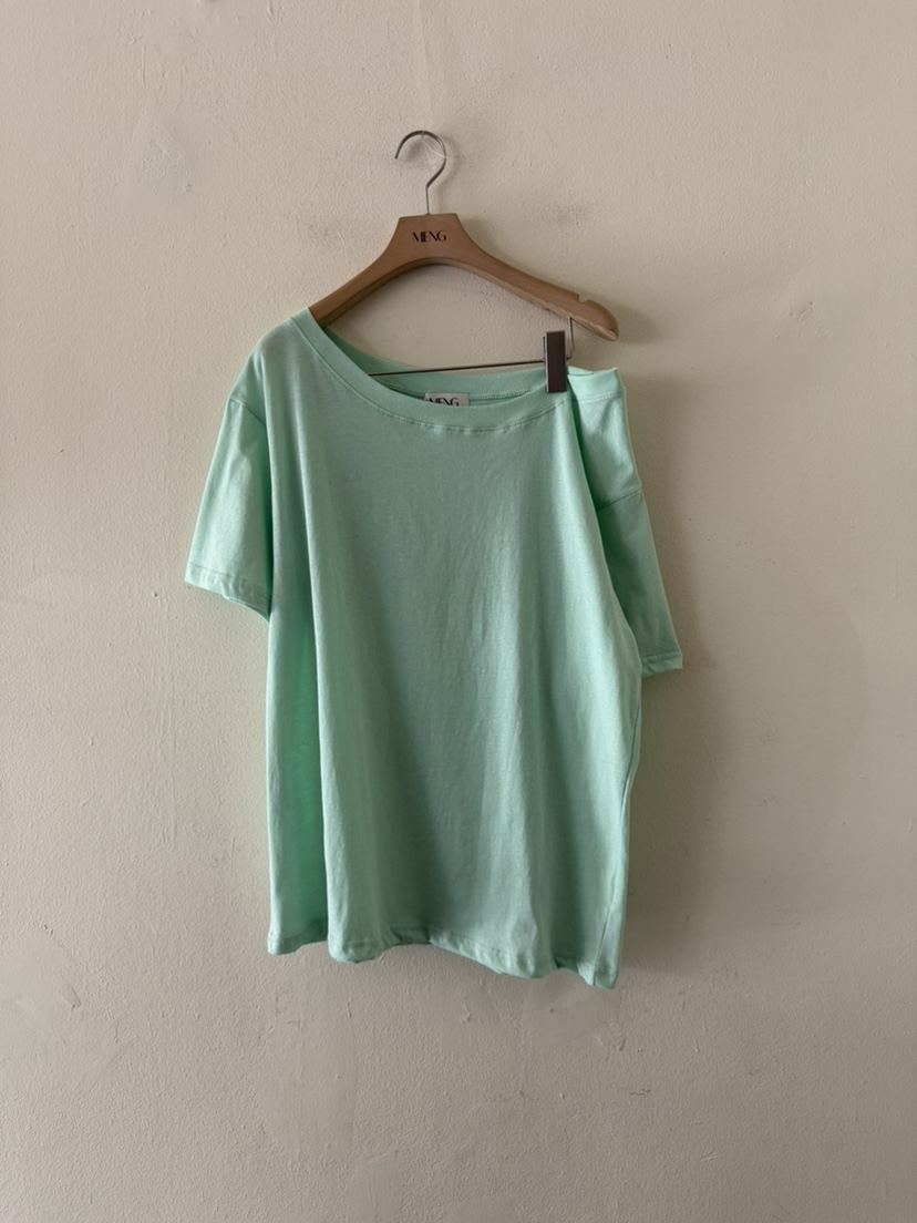 MENG韓國東大門代購女裝新品熱賣人氣26春夏職業推薦休閑T恤MENGT恤圖色2