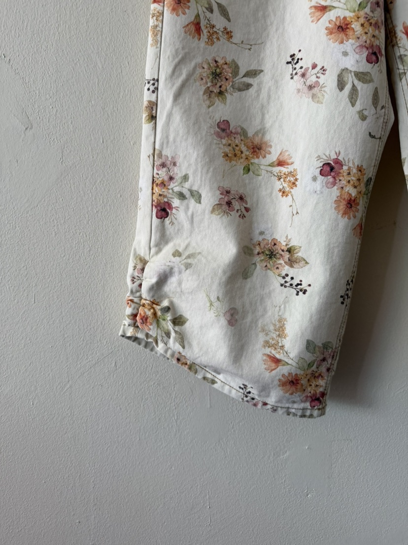 MENG韓國東大門直郵女裝新品26春夏休閑職業熱賣牛仔褲條紋MENG牛仔褲