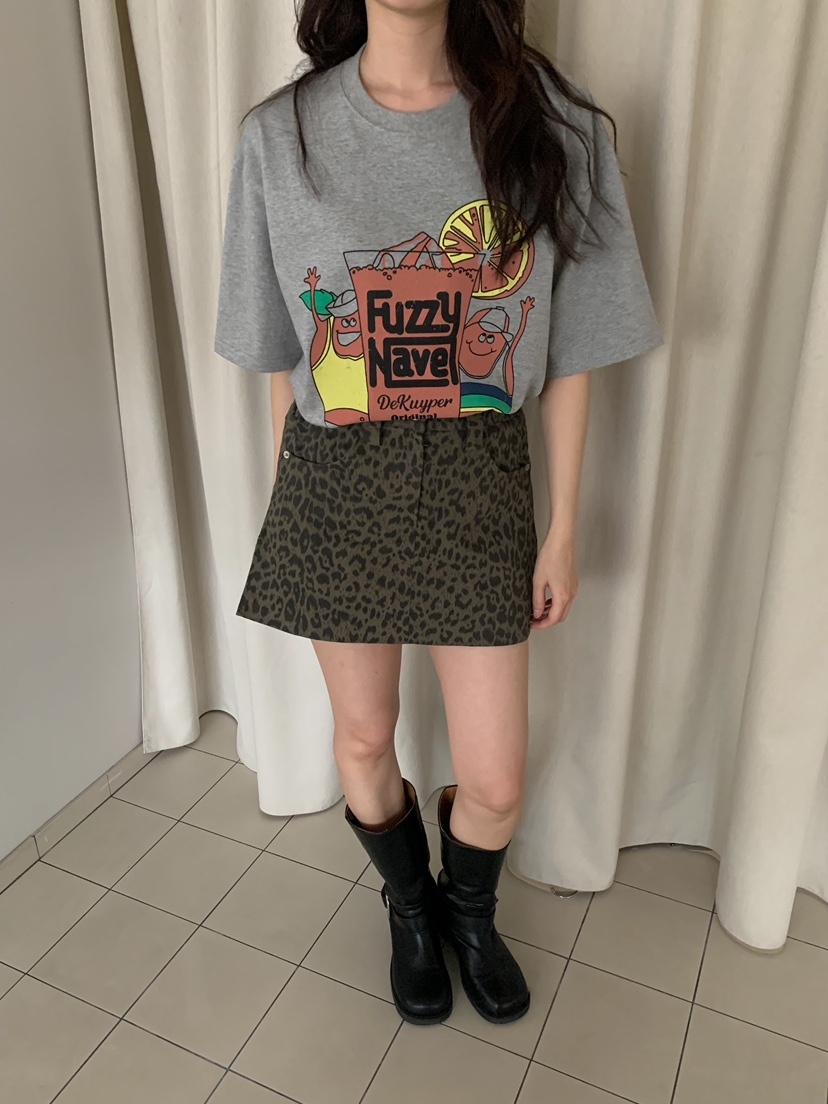 CAMEL-P韓國東大門代購女士新款推薦裙褲豹紋Came_l 家裙褲