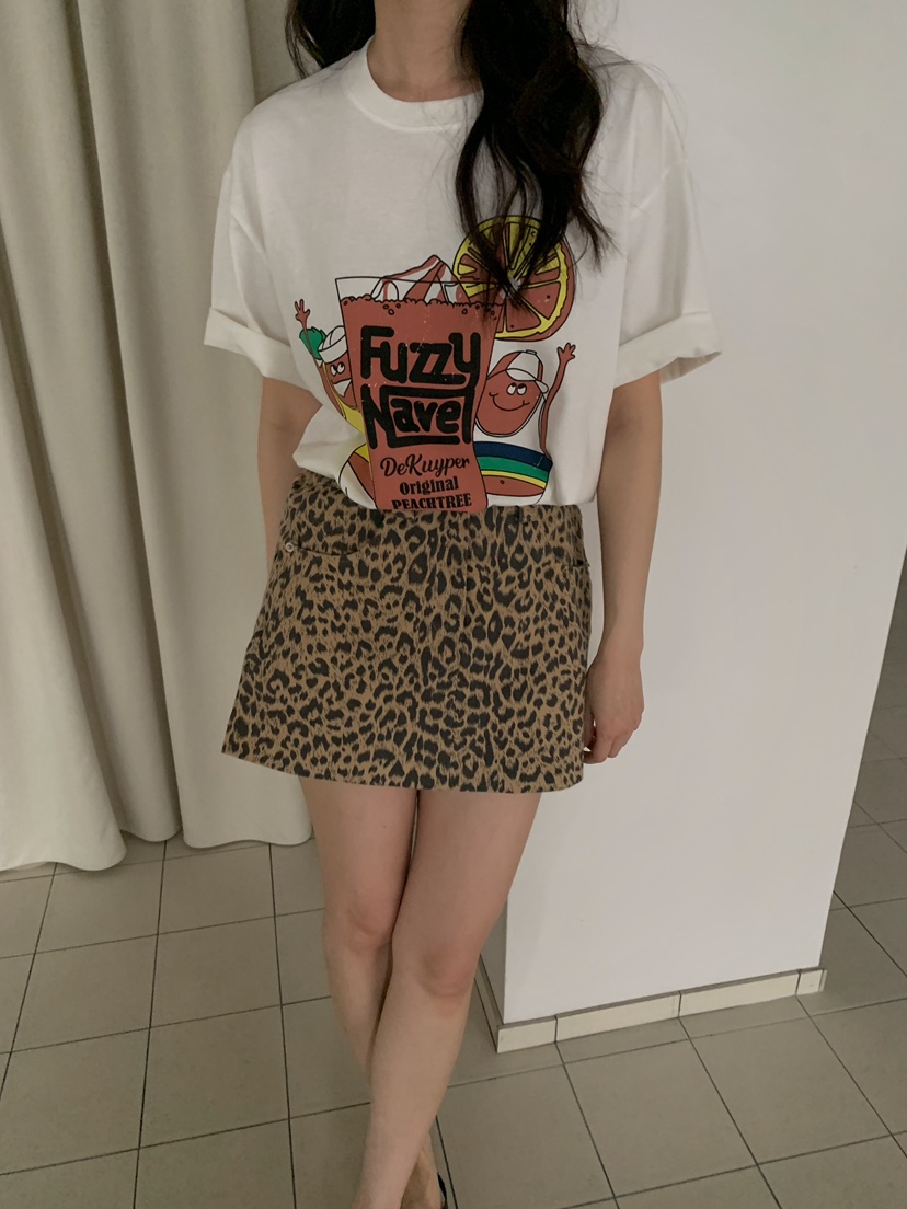 CAMEL-P韓國東大門代購女士新款推薦裙褲豹紋Came_l 家裙褲