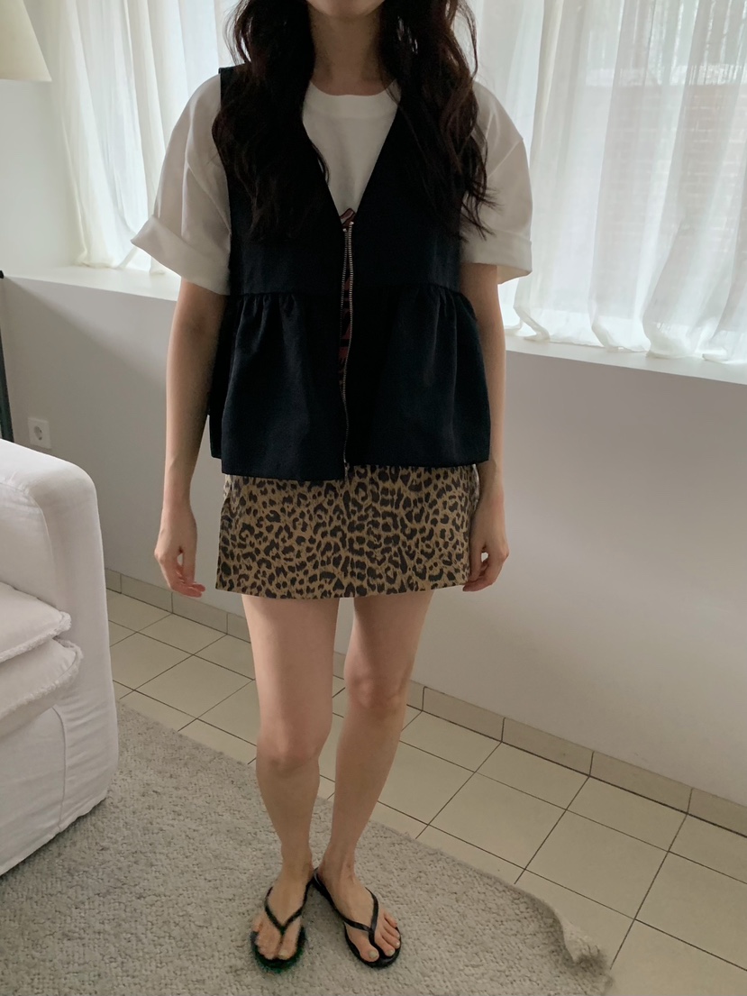 CAMEL-P韓國東大門代購女士新款推薦裙褲豹紋Came_l 家裙褲