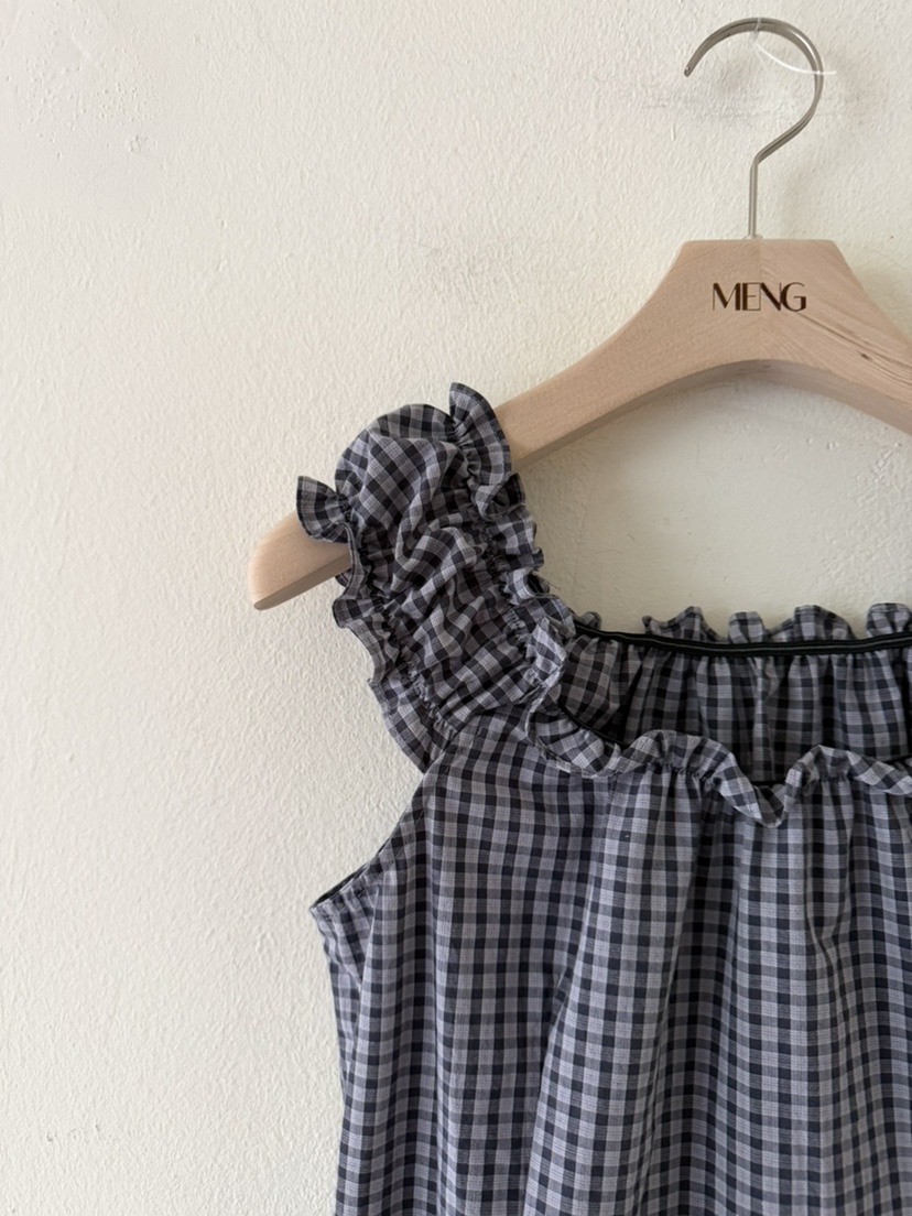 MENG韓國代購女士新品人氣26春夏職業休閑推薦熱賣連衣裙MENG連衣裙