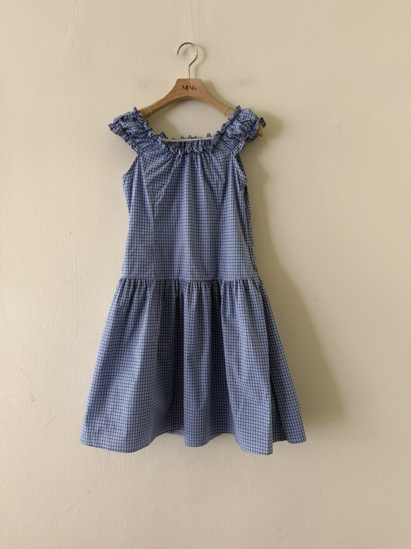 MENG韓國代購女士新品人氣26春夏職業休閑推薦熱賣連衣裙MENG連衣裙圖色2