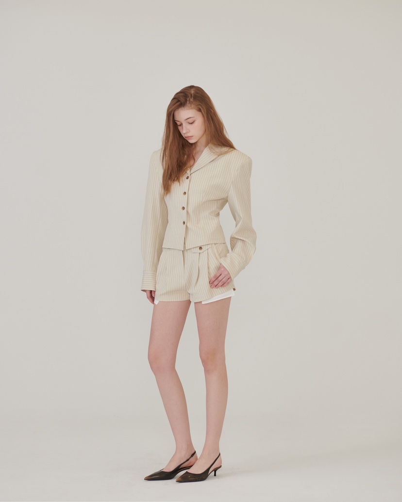 STAGE韓國代購女士新品時尚熱賣職業人氣推薦休閑26春夏短褲STAGE短褲