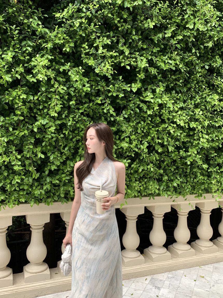 THE LOW韓國東大門代購女裝新款推薦時尚職業休閑連衣裙THE LOW連衣裙