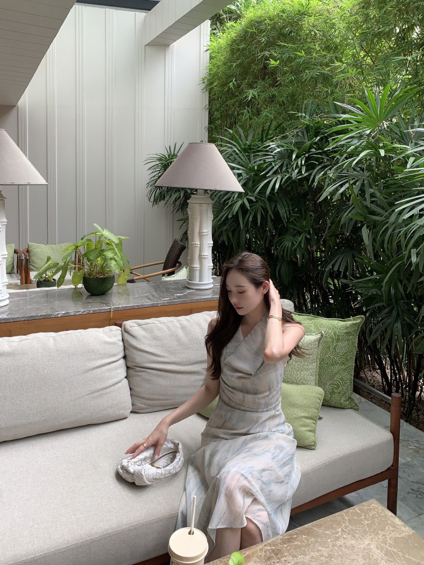 THE LOW韓國東大門代購女裝新款推薦時尚職業休閑連衣裙THE LOW連衣裙