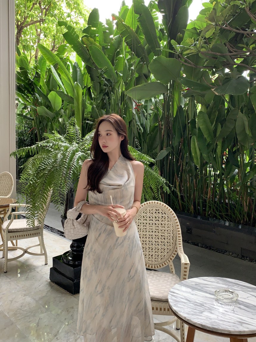 THE LOW韓國東大門代購女裝新款推薦時尚職業休閑連衣裙THE LOW連衣裙