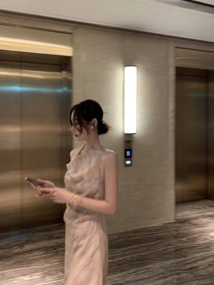 THE LOW韓國東大門代購女裝新款推薦時尚職業休閑連衣裙THE LOW連衣裙