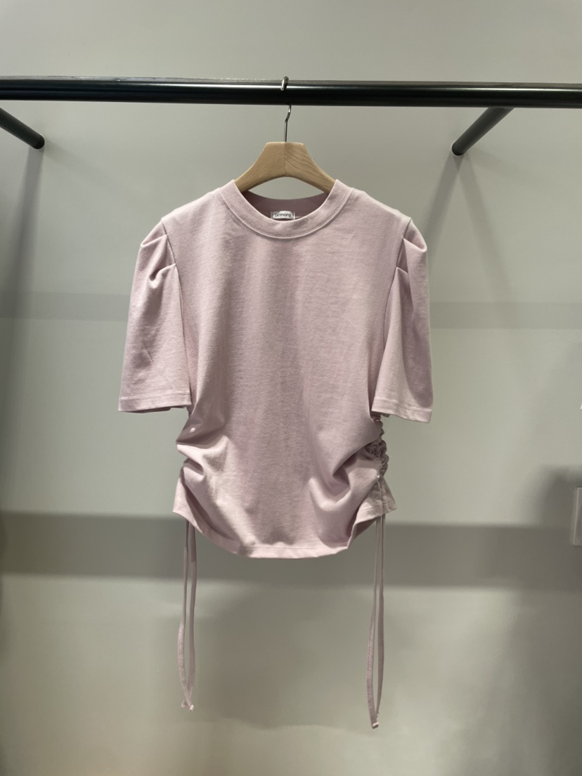 ORMORE韓國東大門直郵女裝新款時尚人氣推薦熱賣休閑職業T恤ORMORET恤圖色2