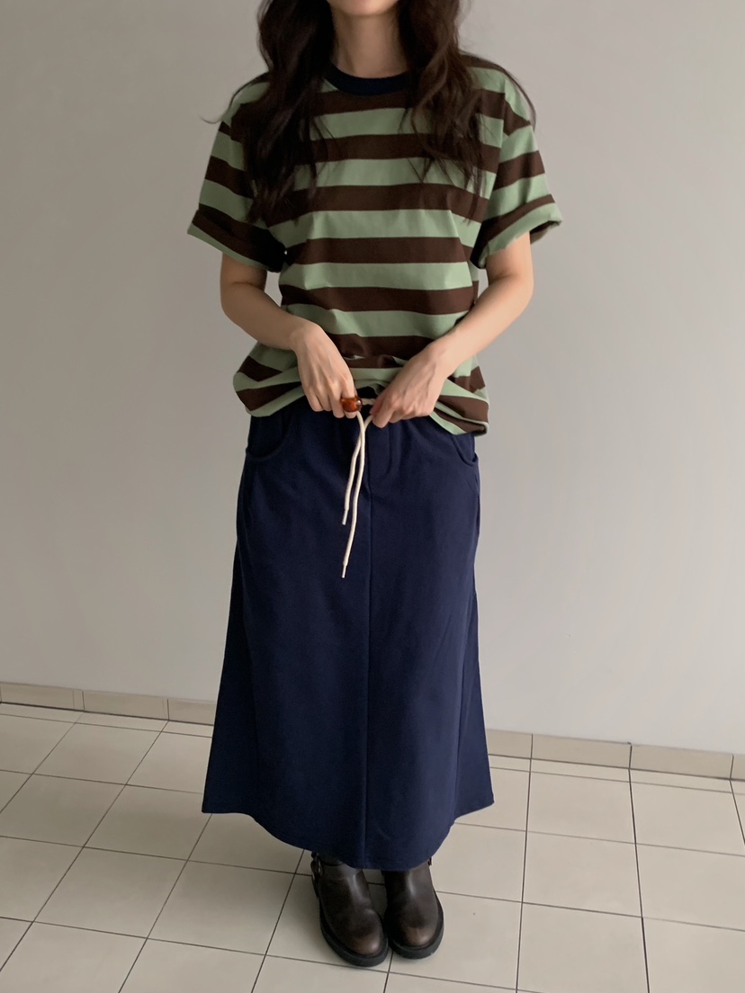 CAMEL-P韓國代購女裝新款休閑長裙Came_l 家長裙