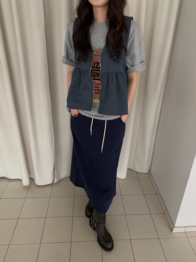 CAMEL-P韓國代購女裝新款休閑長裙Came_l 家長裙