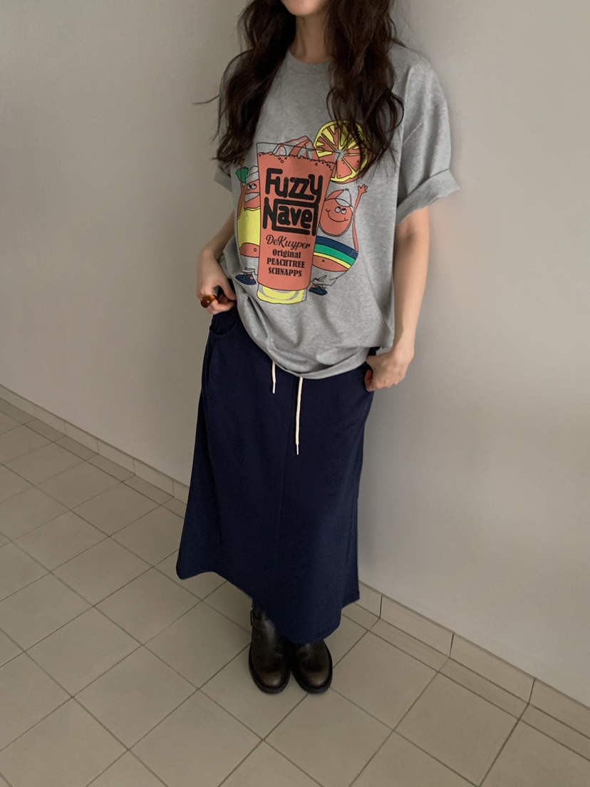 CAMEL-P韓國代購女裝新款休閑長裙Came_l 家長裙