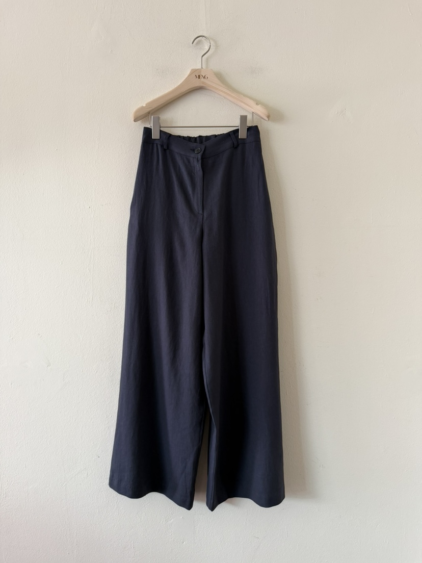 MENG韓國東大門直郵女裝新品熱賣休閑推薦休閑褲亞麻布絨MENG休閑褲圖色1