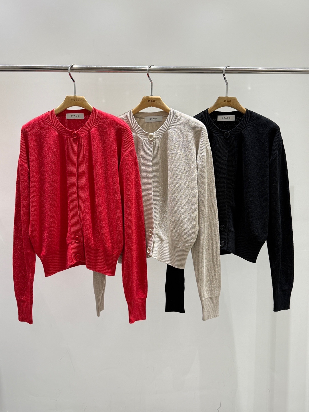 STAGE韓國直郵女裝新款休閑時尚推薦職業人氣熱賣26春夏針織衫STAGE針織衫