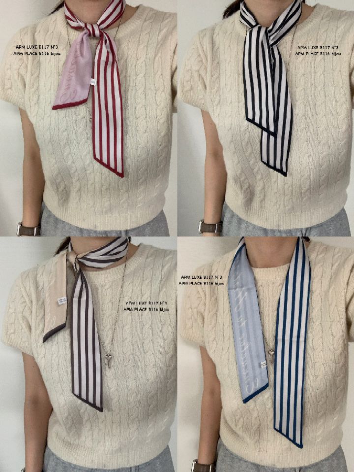 N3韓國直郵實拍女士新款推薦人氣職業熱賣休閑26春夏圍巾披肩N3圍巾/披肩