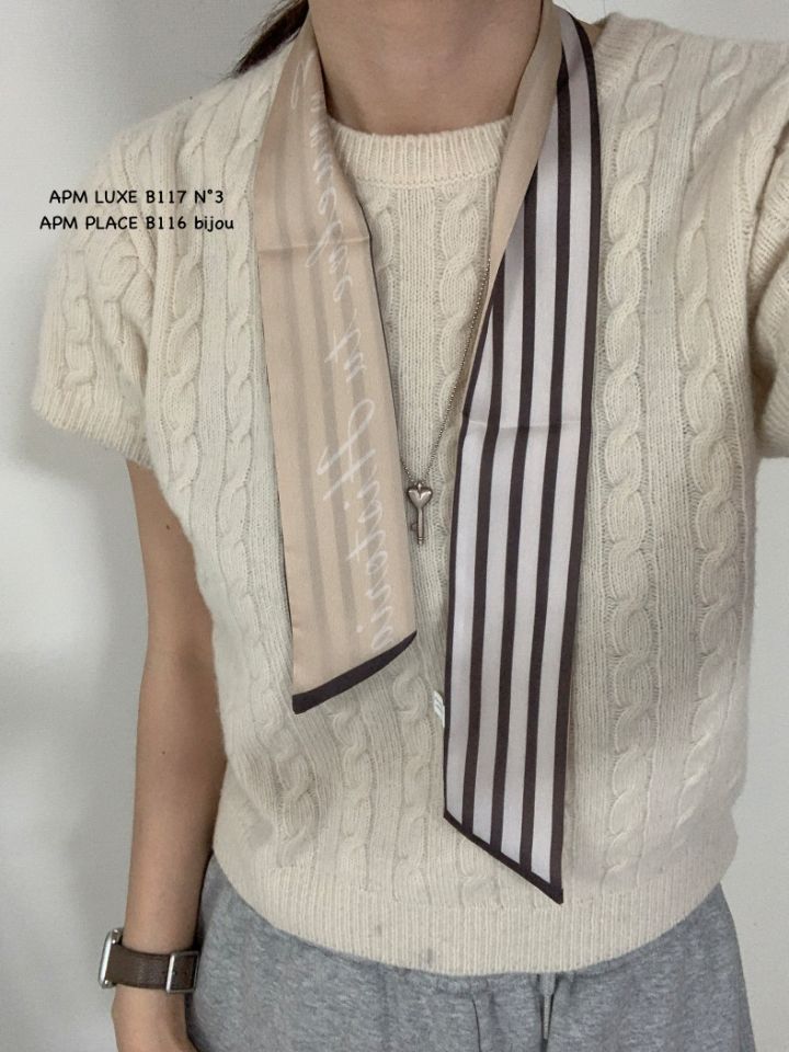 N3韓國直郵實拍女士新款推薦人氣職業熱賣休閑26春夏圍巾披肩N3圍巾/披肩