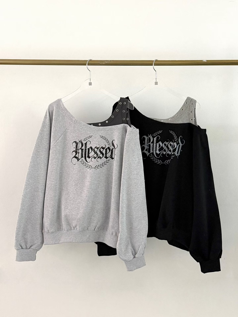 MORAN/MOSCO/SUGAR CASE韓國直郵女士新品休閑26春夏衛衣MORAN/MOSCO/SUGAR CASE衛衣圖色2左二色